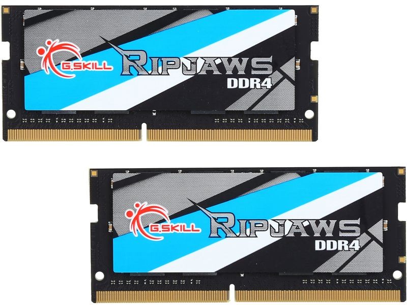 G.SKILL Ripjaws SO-DIMM 8GB 260-Pin DDR4 SO-DIMM DDR4 3200 (PC4 25600) Laptop Memory Model F4-3200C18S-8GRS