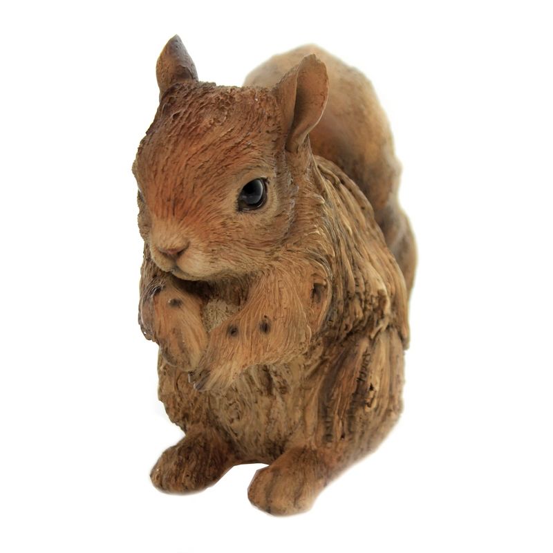 Animal 6.0" Driftwood Squirrel Figurine Wildlife Forest Pacific Trading  -  Decorative Figurines