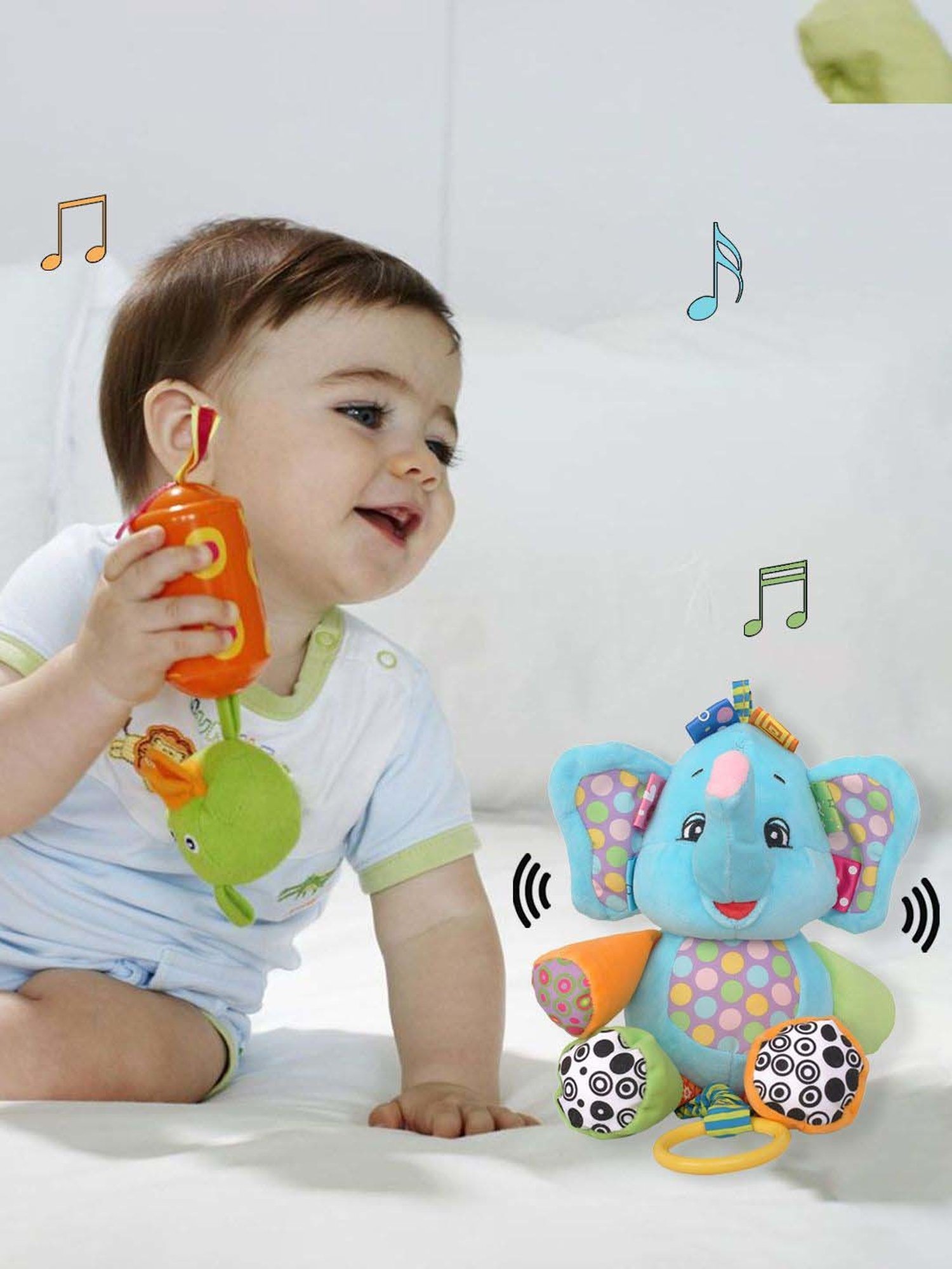 Baby Moo Kids Blue Pulling Toy