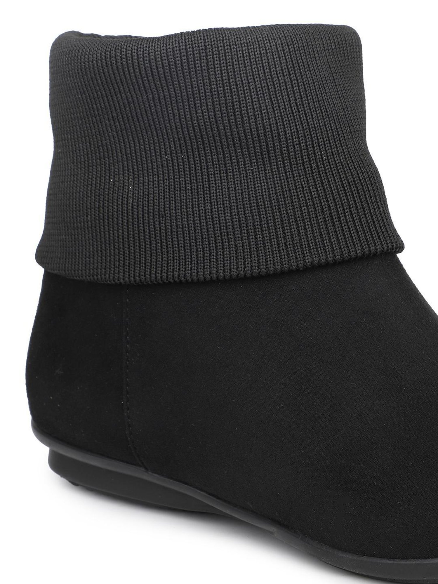 Inc.5 Women's Black Casual Booties