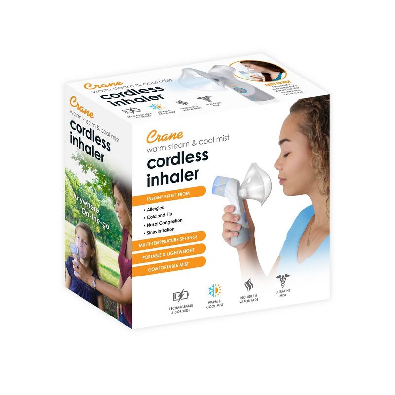 Crane Personal Cool & Warm Mist Cordless Inhaler - 30ml