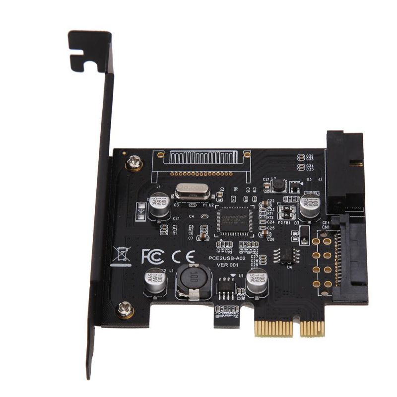 PCI-E Express USB 3.0 19 pin Connector and 15-pin SATA Power Expansion Controlle