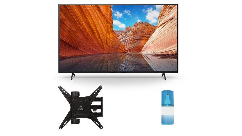 Samsung UN50TU8000 50" Crystal 8 Series 4K Ultra High Definition Smart TV with a Samsung HW-Q67CT 7.1CH Soundbar with Acoustic Beam and Wireless Rear Kit (2020)