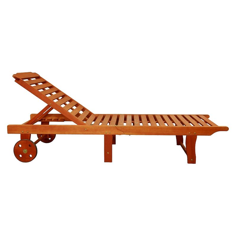 Vifah Single Chaise Lounge - Brown