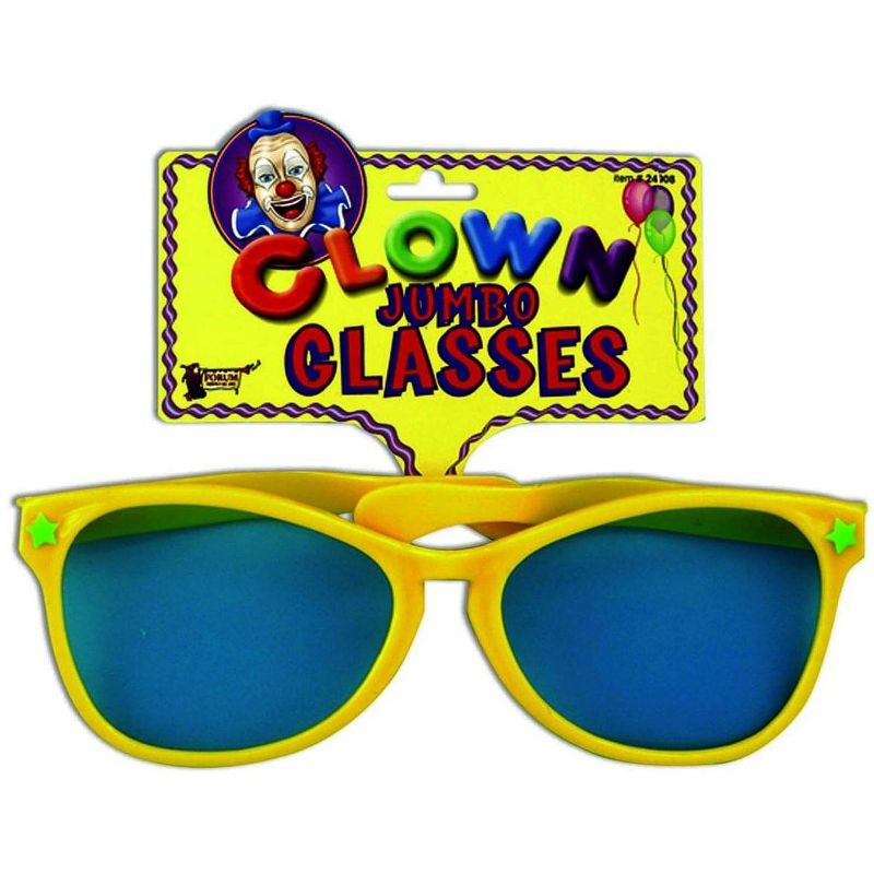 Forum Novelties Jumbo Adult Clown Costume Glasses