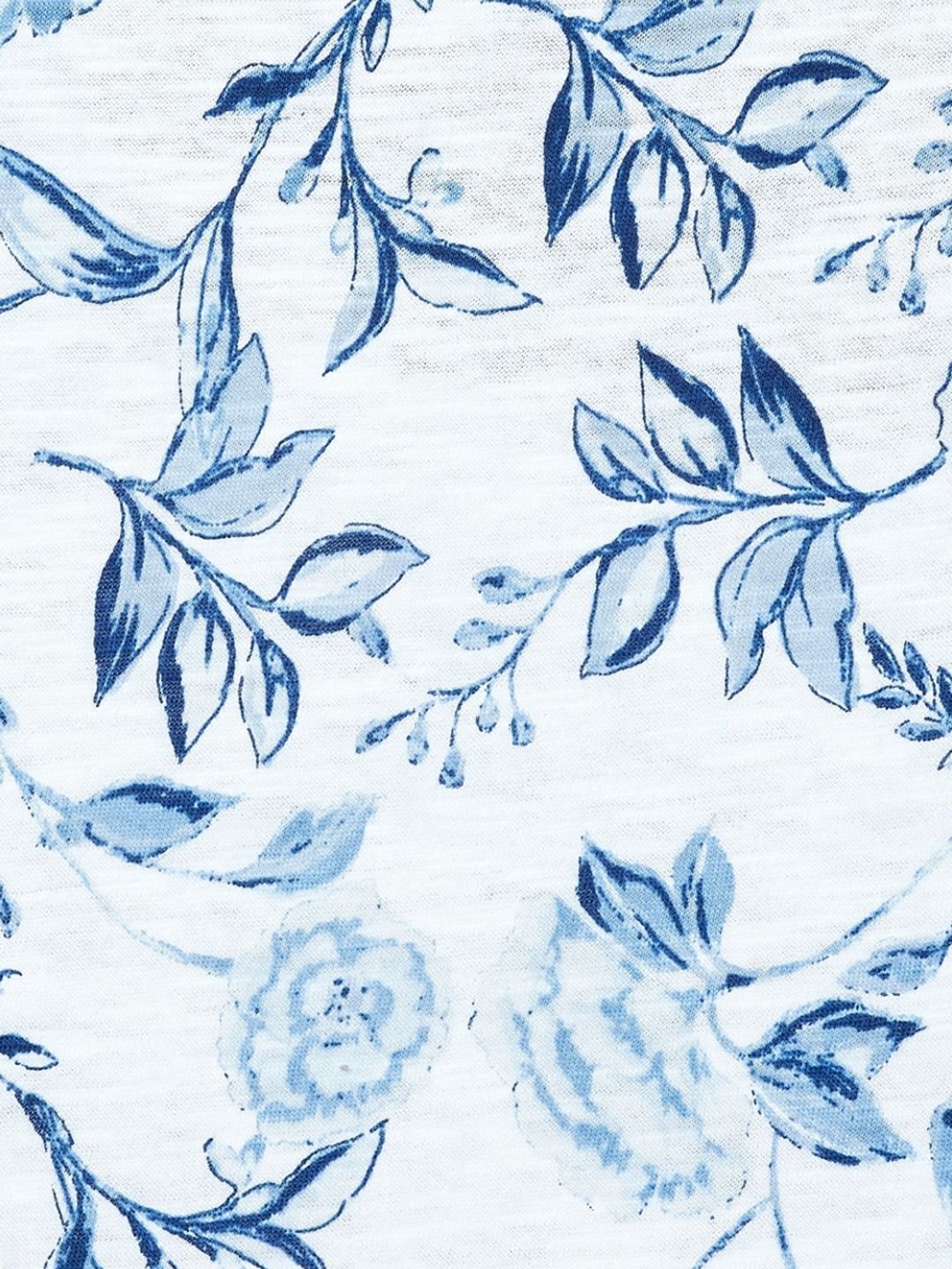 YU by Pantaloons White Floral Print Top