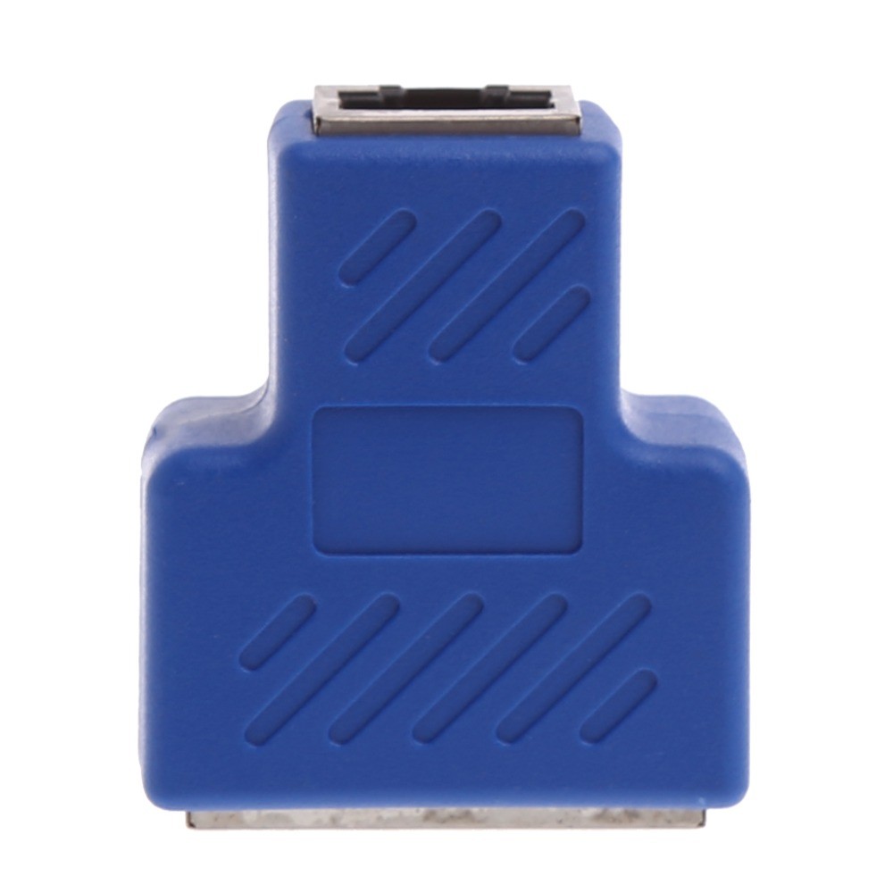 (2 Pack) RJ45 Splitter Adapter 1 to 2 Dual Female Port, Cat 5 / Cat 6 / Cat 7 Lan Ethernet Socket Splitter Plug Adapter,1 To 2 RJ45 Connector Network Cable Splitter Extender Plug Adapter ,RJ45 Coupler