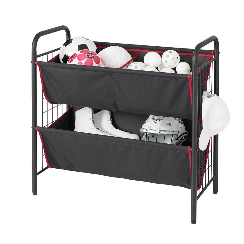 Neatfreak Sport 2 Tier Bin Organizer Black