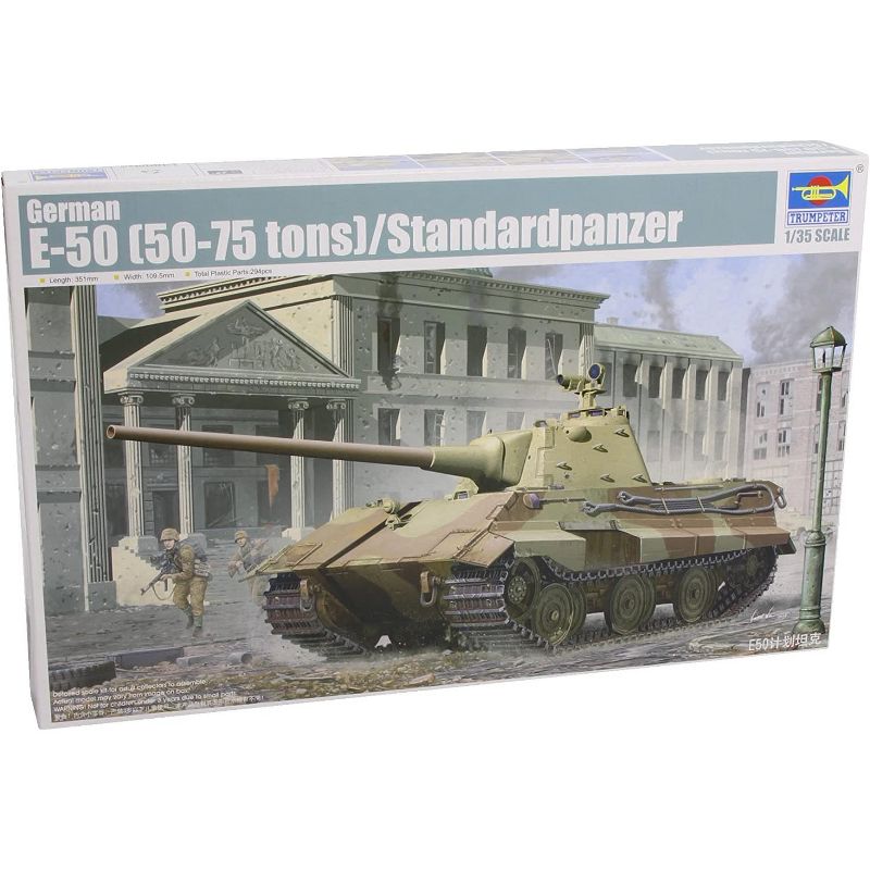 Trumpeter German E-50 50-75 Ton Panther Tank StandardPanzer 1/35 Scale Model Kit