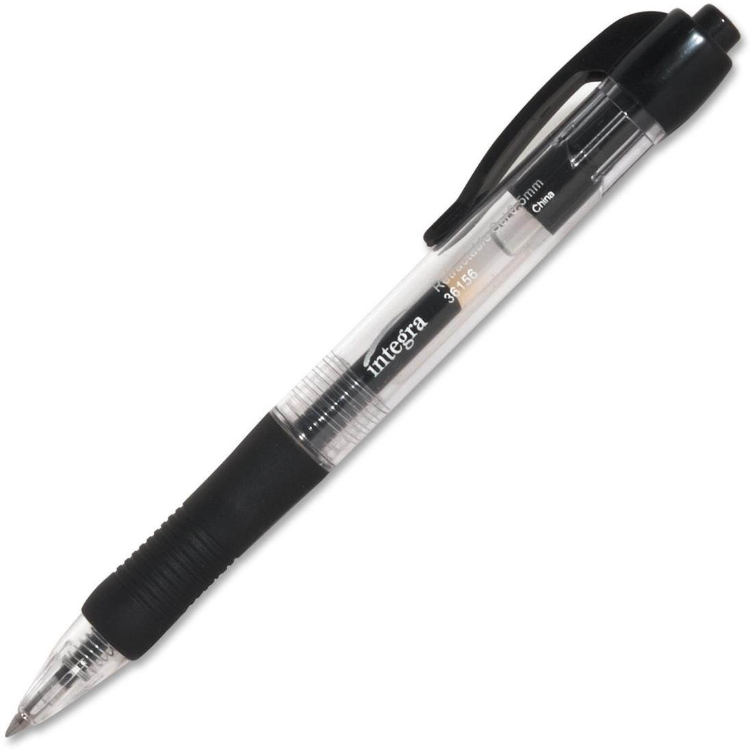 Integra Retractable 0.5mm Gel Pens