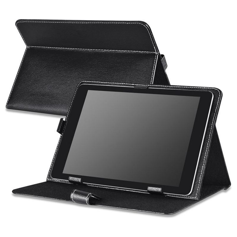 INSTEN Stand Leather Case for 10-inch tablet, Black