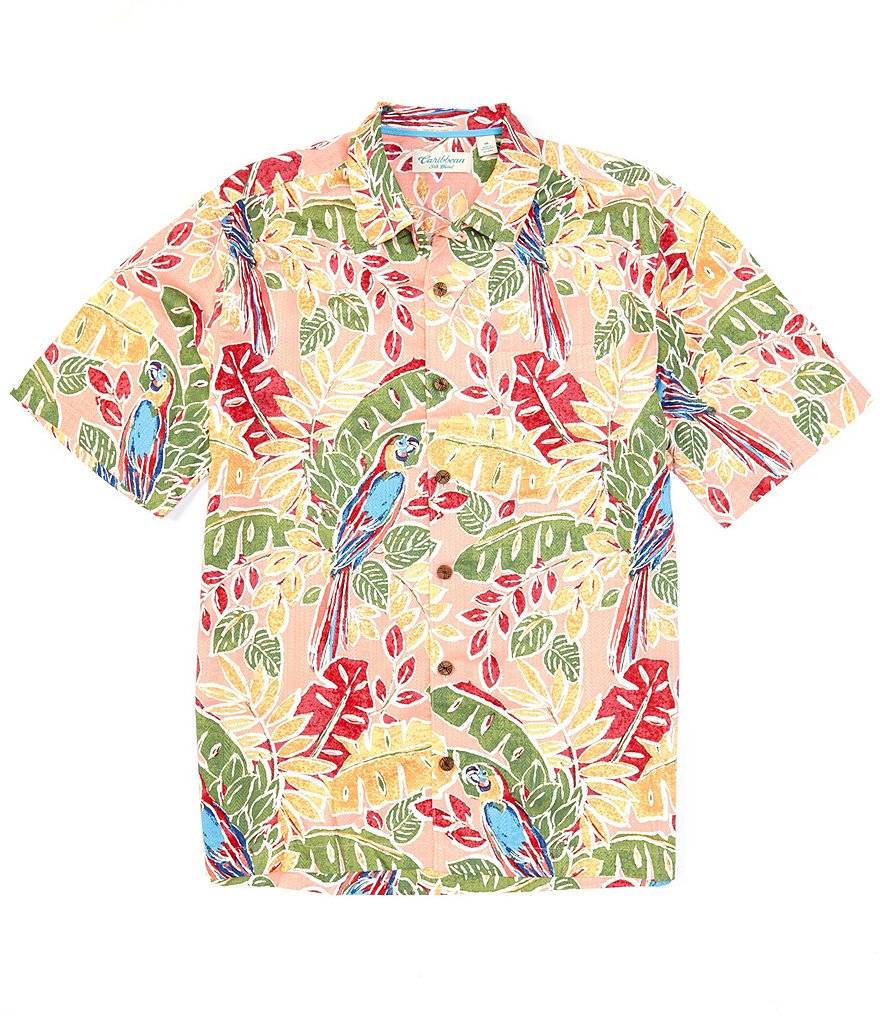 Visconti Big & Tall Check Skulls Print Long-Sleeve Woven Shirt