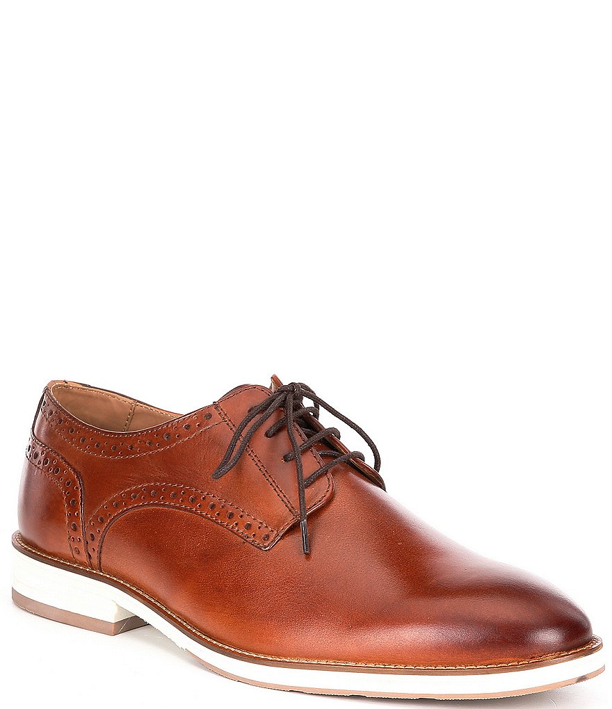Steve Madden Men's Monroe Leather Lace-Up Oxfords