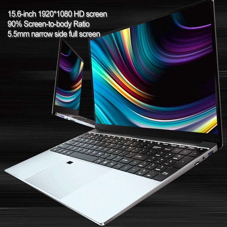 Lemonra Laptop AMD Ryzen R5 2500U, Quad-core and 8 threads Core Graphics Vega 8CU 15.6" Full 1920*1080 HD Display VSR Screen,DDR4 8G Dual Channel, Windows 10, M.2 256GB SSD With Backlight
