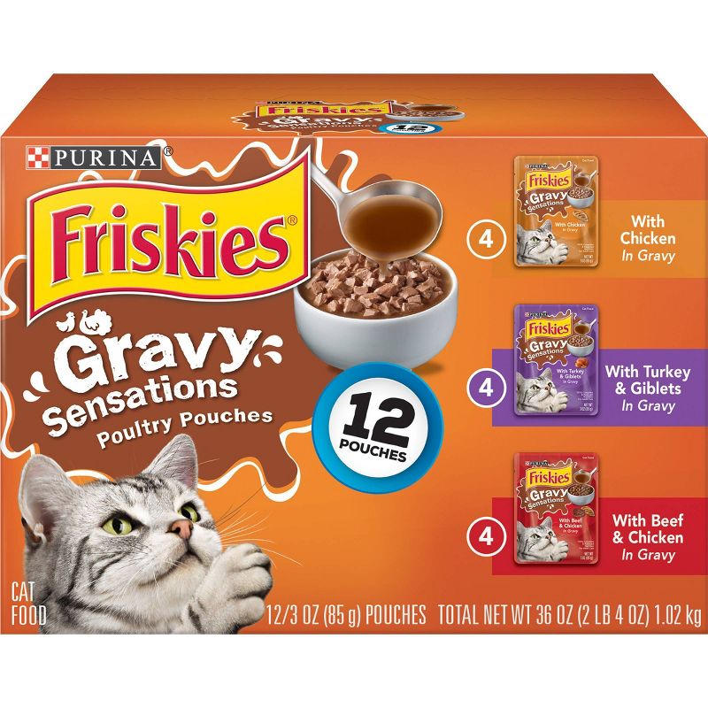 Meow Mix Tasty Layers Chicken and Tuna Recipe Wet Cat Food - 2.75oz