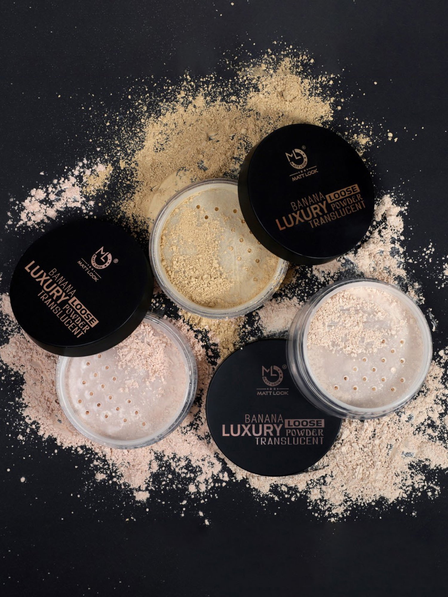 Matt Look Banana Luxury Translucent Loose Powder Natural - 12 gm