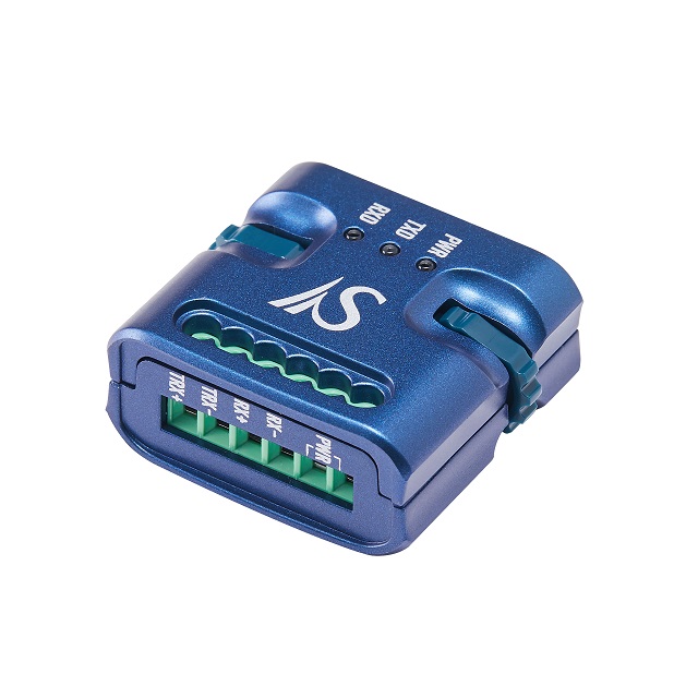 SystemBase - Industrial RS232 to 422/485 Serial Converter (Serial adapter) mini size, 15kV ESD Protection (CS-428/9AT-mini2)