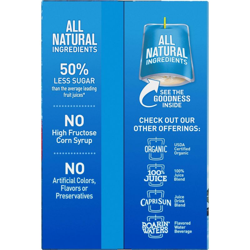 Capri Sun Roaring Waters Fruit Punch Pack - 10pk/6 fl oz Pouches