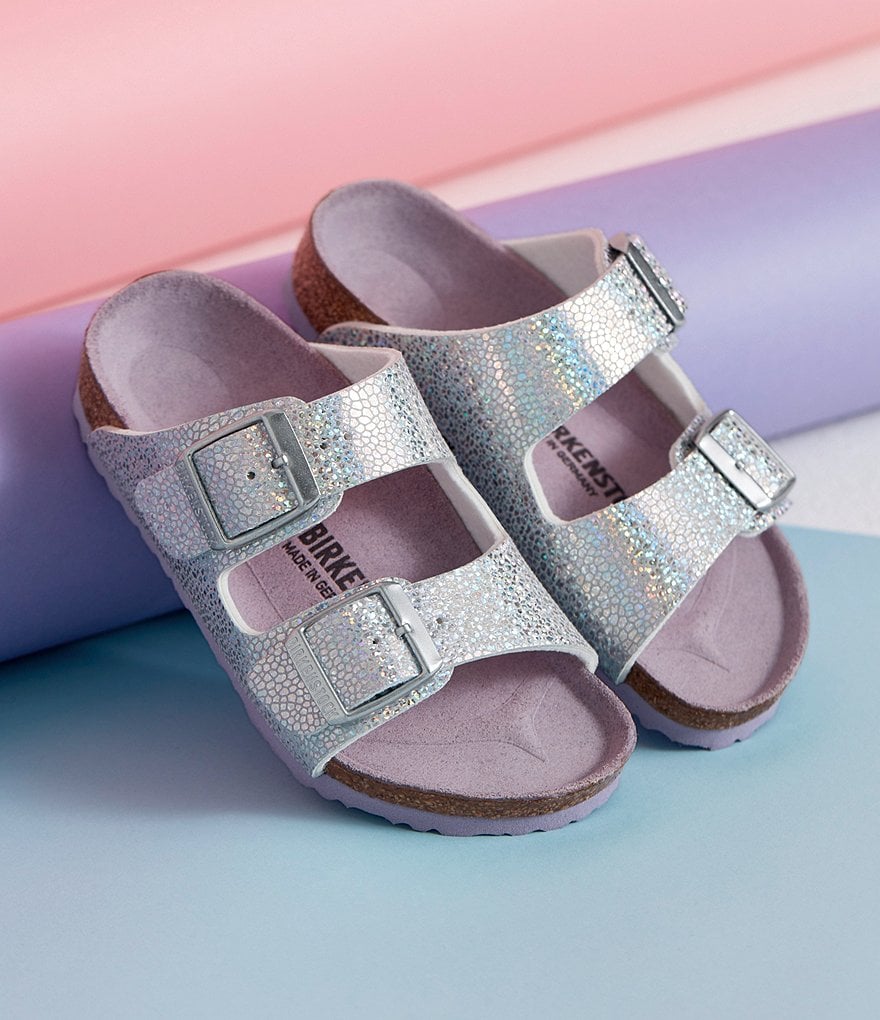 Birkenstock Girls' Arizona Disco Ball Sandals (Youth)