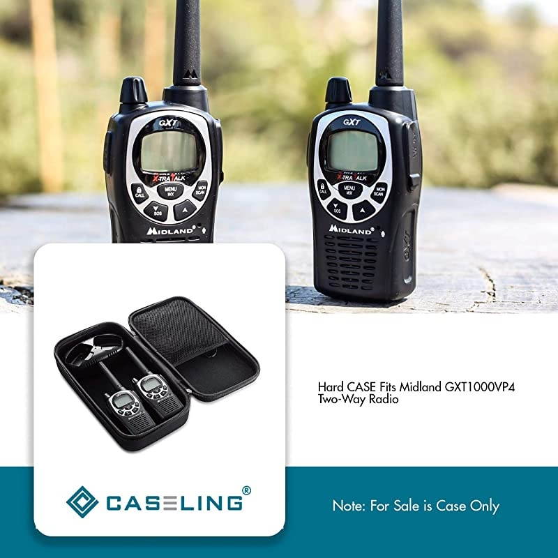 Hard Case Fits Midland GXT1000VP4 TwoWay Radio
