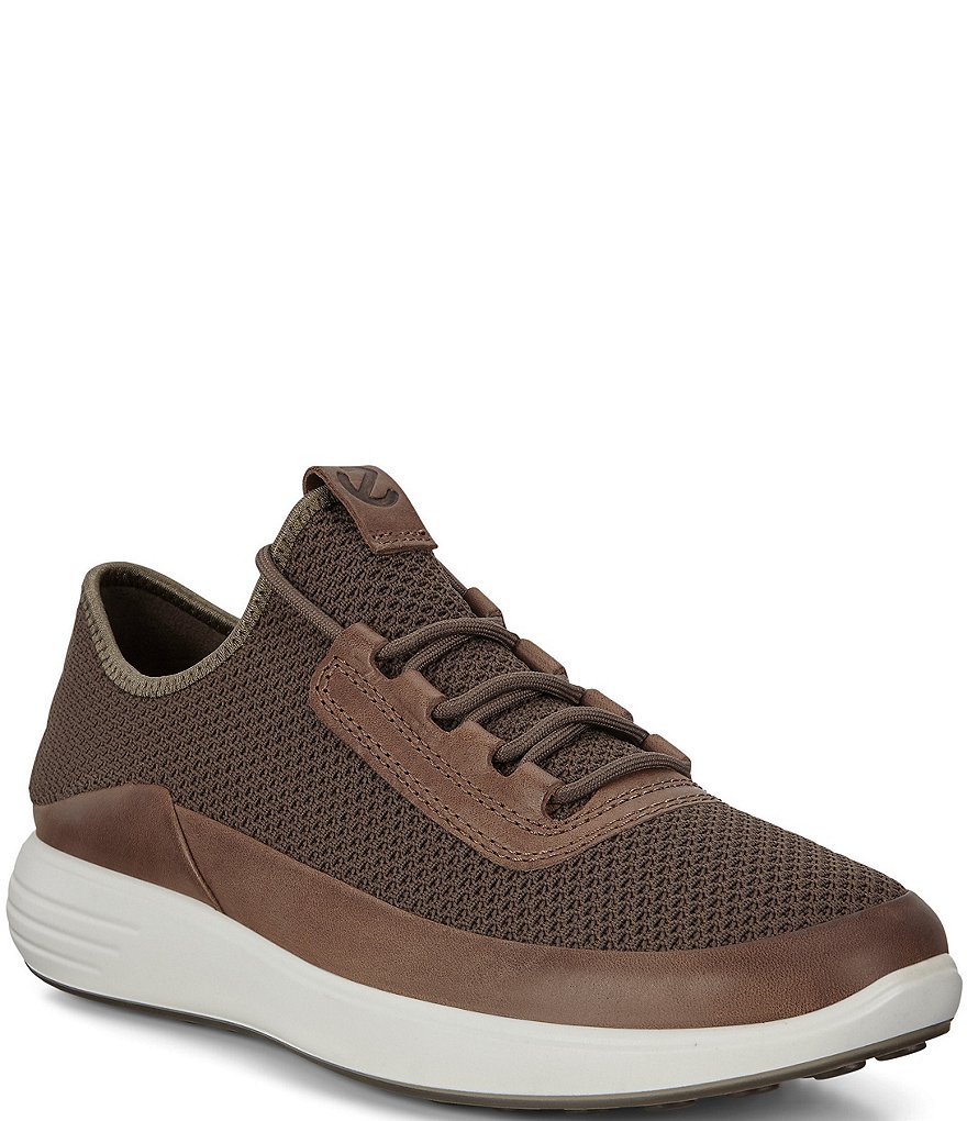 ECCO Men's Soft 7 Lace-Up Runner Summer Sneakers