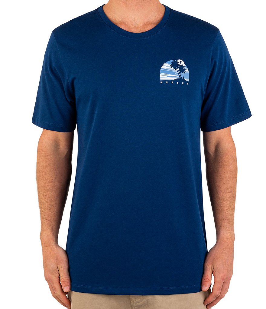 Hurley UPF Everyday Explore Piccupalms Short-Sleeve T-Shirt