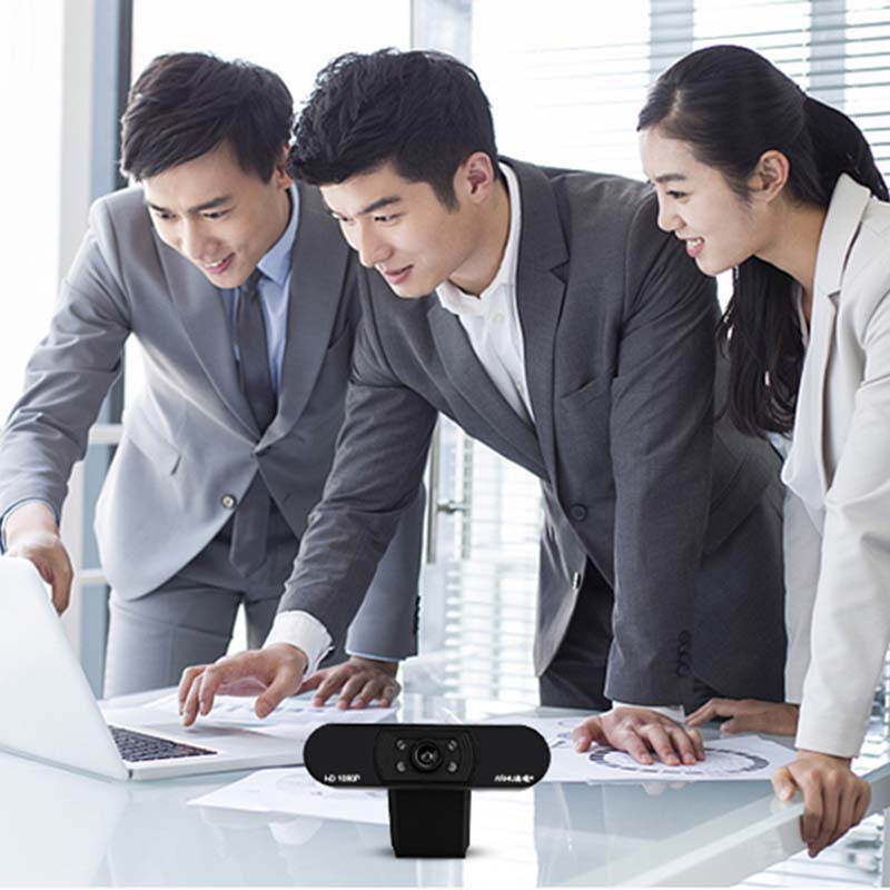 *Ship from USA*-H800 1920*1080P High Definition Webcam HDTV Video Calling Teleconference with Built-in Microphone Camera for Laptop Desktop