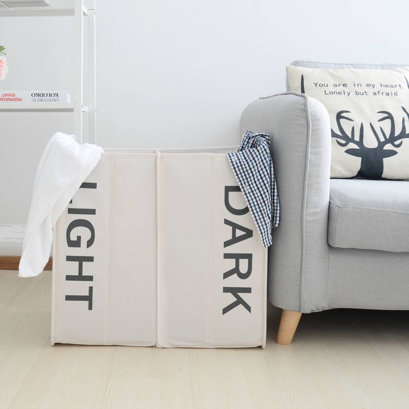 Neatfreak Easy Access Double Laundry Sorter with Folding Table