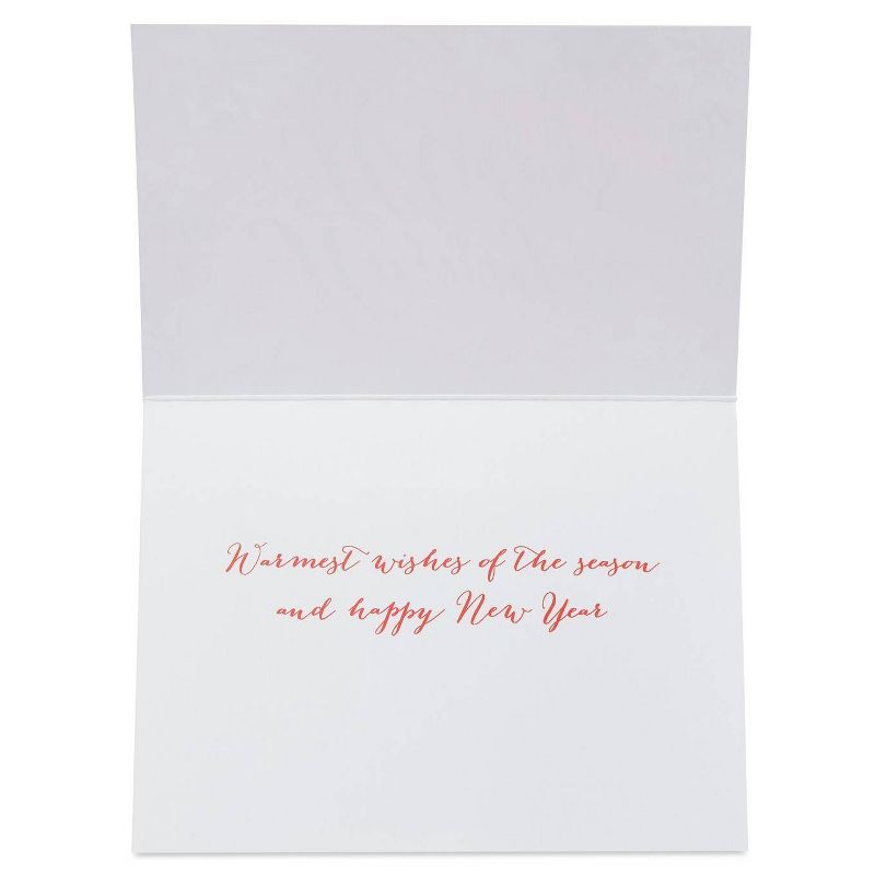 20ct Papyrus Happy Holidays Glitter Boxed Holiday Greeting Cards