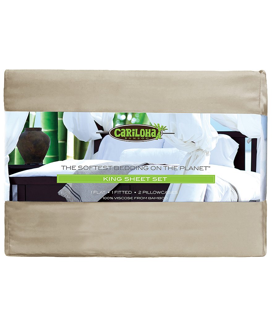 Cariloha Resort Viscose Made From Bamboo 400 Thread-Count Sateen Set