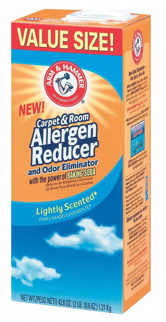 Carpet & Room Allergen Reducer and Odor Eliminator, 42.6 oz Box
