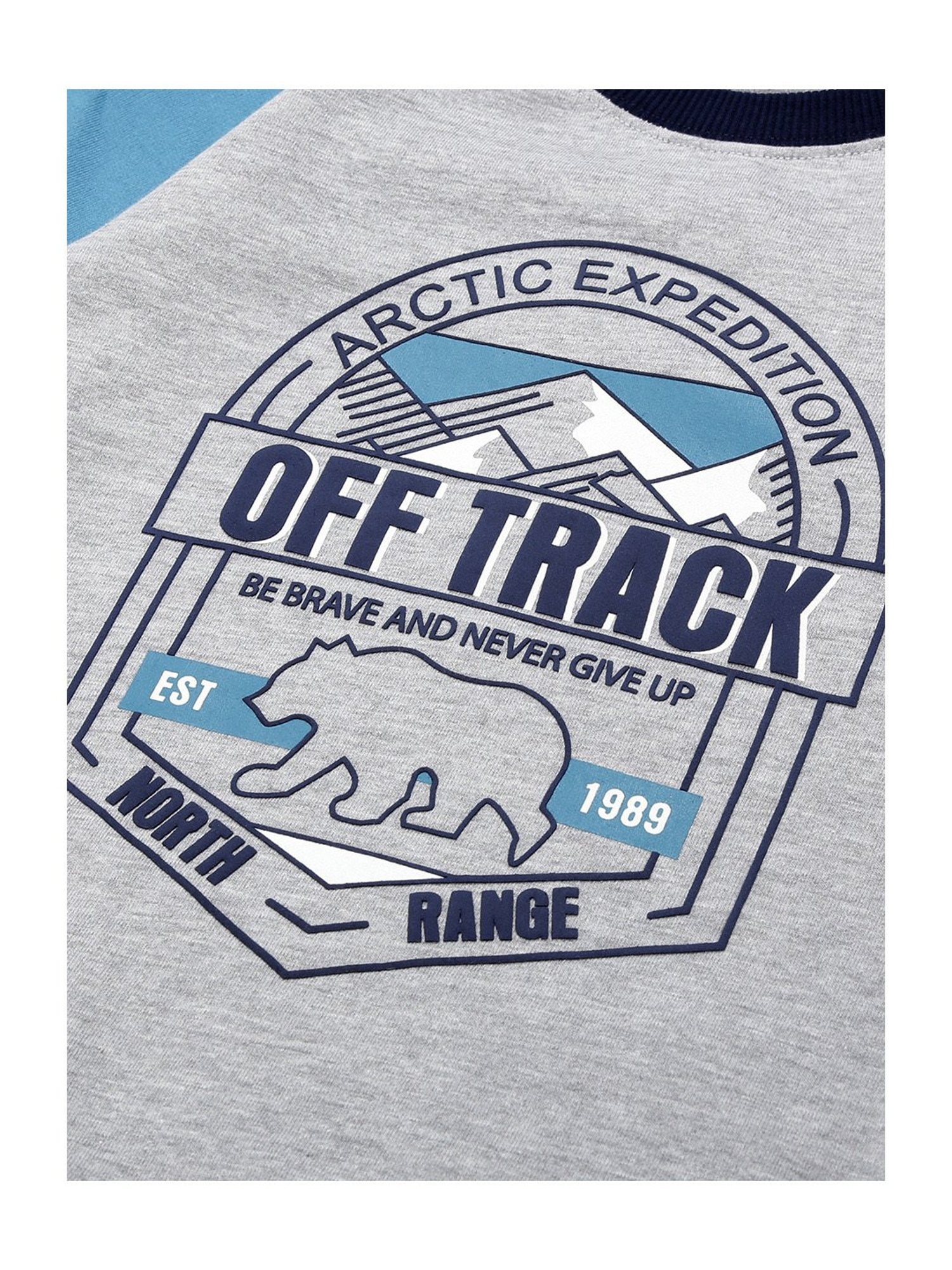 Mothercare Kids Navy Embellished Full Sleeves Sweatshirt