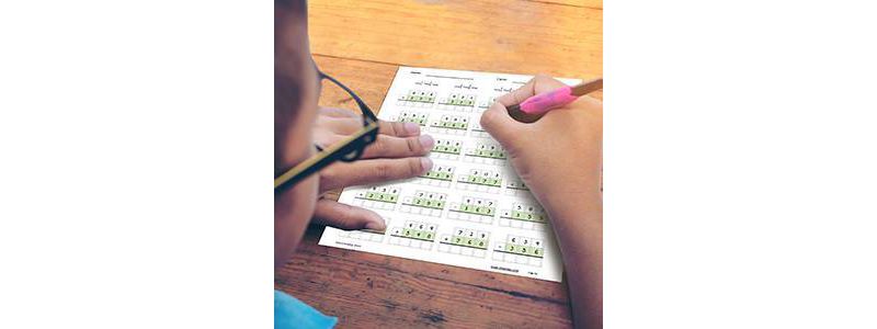 Channie's One Page A Day Triple Digit Addition & Subtraction