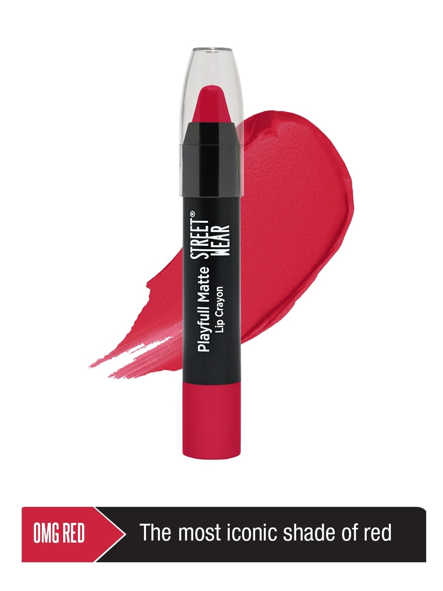 Street Wear Playfull Matte OMG Red - 2.9 gm