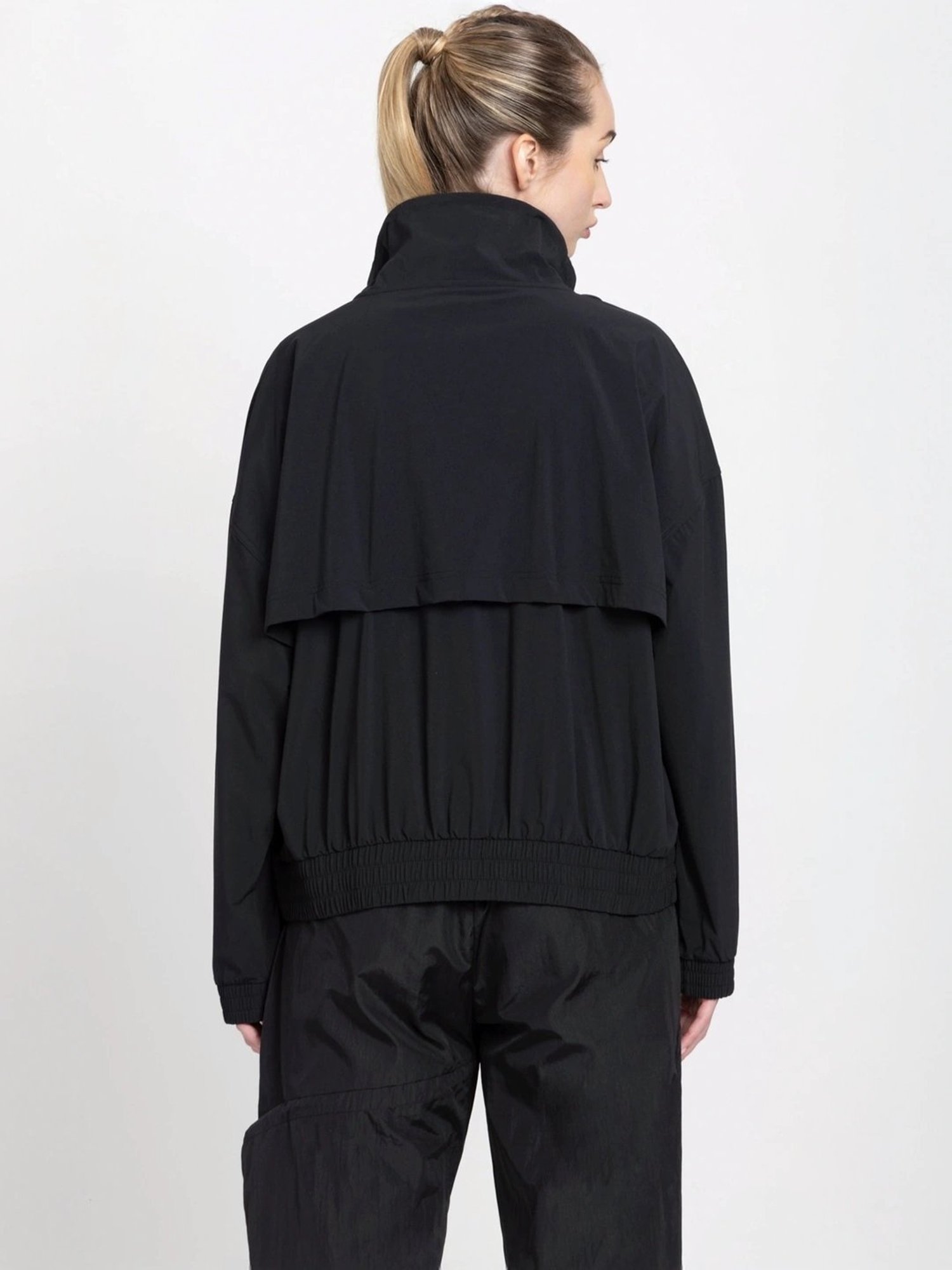 ADIDAS Black Printed Sports Jacket