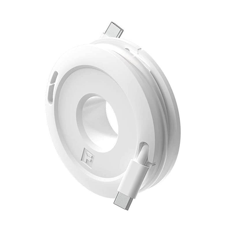 Winder Mini and Max Headphone and Cable Winder and Organizer Perfect for Wrapping Earbuds and Cords for Travel and Organization Max White