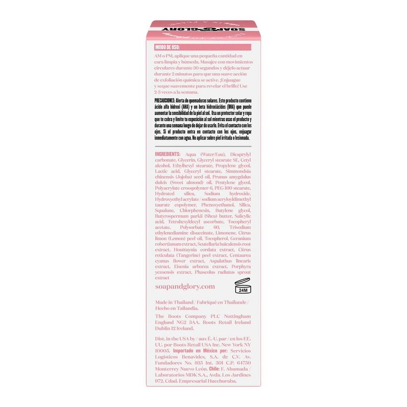 Soap & Glory Scrub In The Fast Lane 2 Minute Facial Peel & Polish - 3.3 fl oz