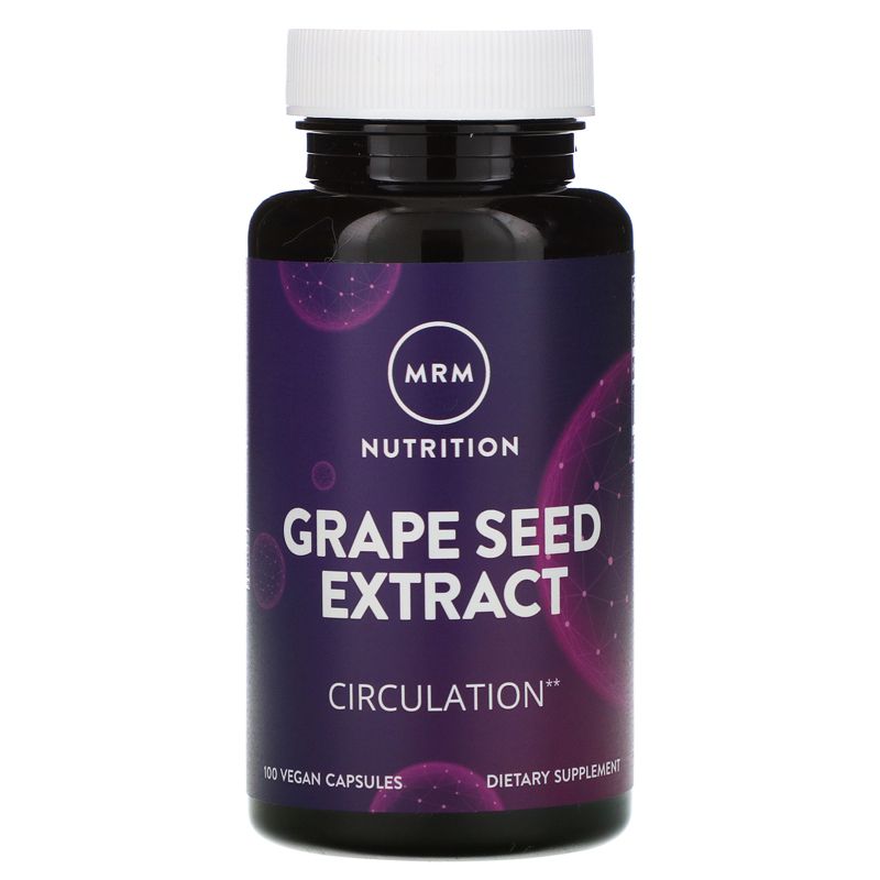 MRM Nutrition, Grape Seed Extract, 100 Vegan Capsules, Greens and Superfood Supplements