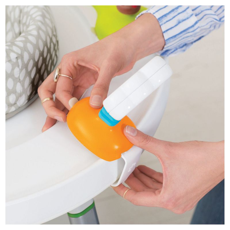 Evenflo Exersaucer Tiny Tropics 2-in-1 Baby Seat + Doorway Jumper