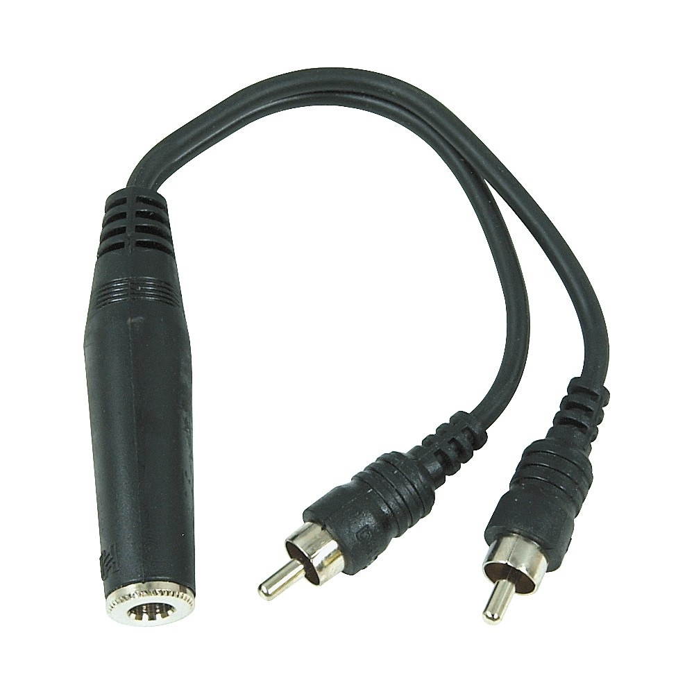 Hosa Mono 1/4 F Two Rca M