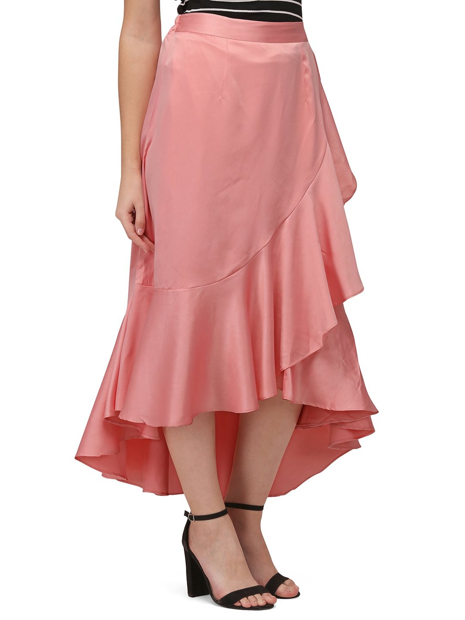 Smarty Pants Pink Below Knee Skirt