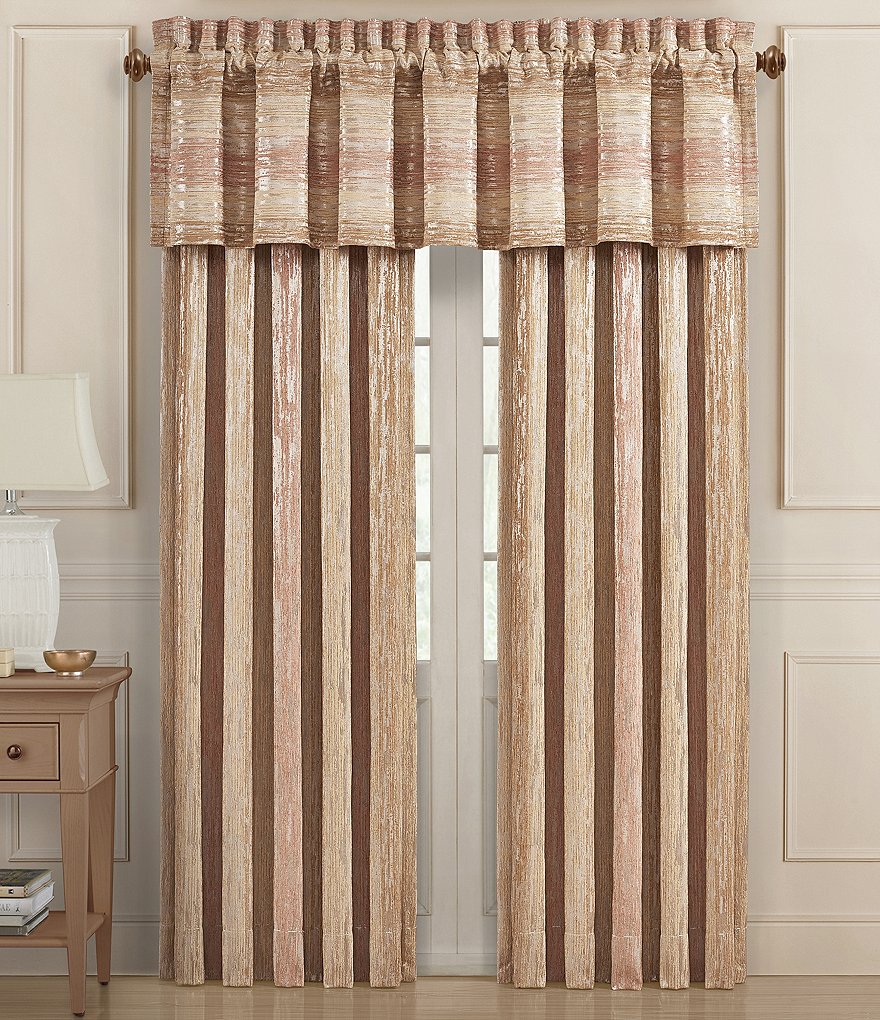 J. Queen New York Sunrise Coral Window Treatments