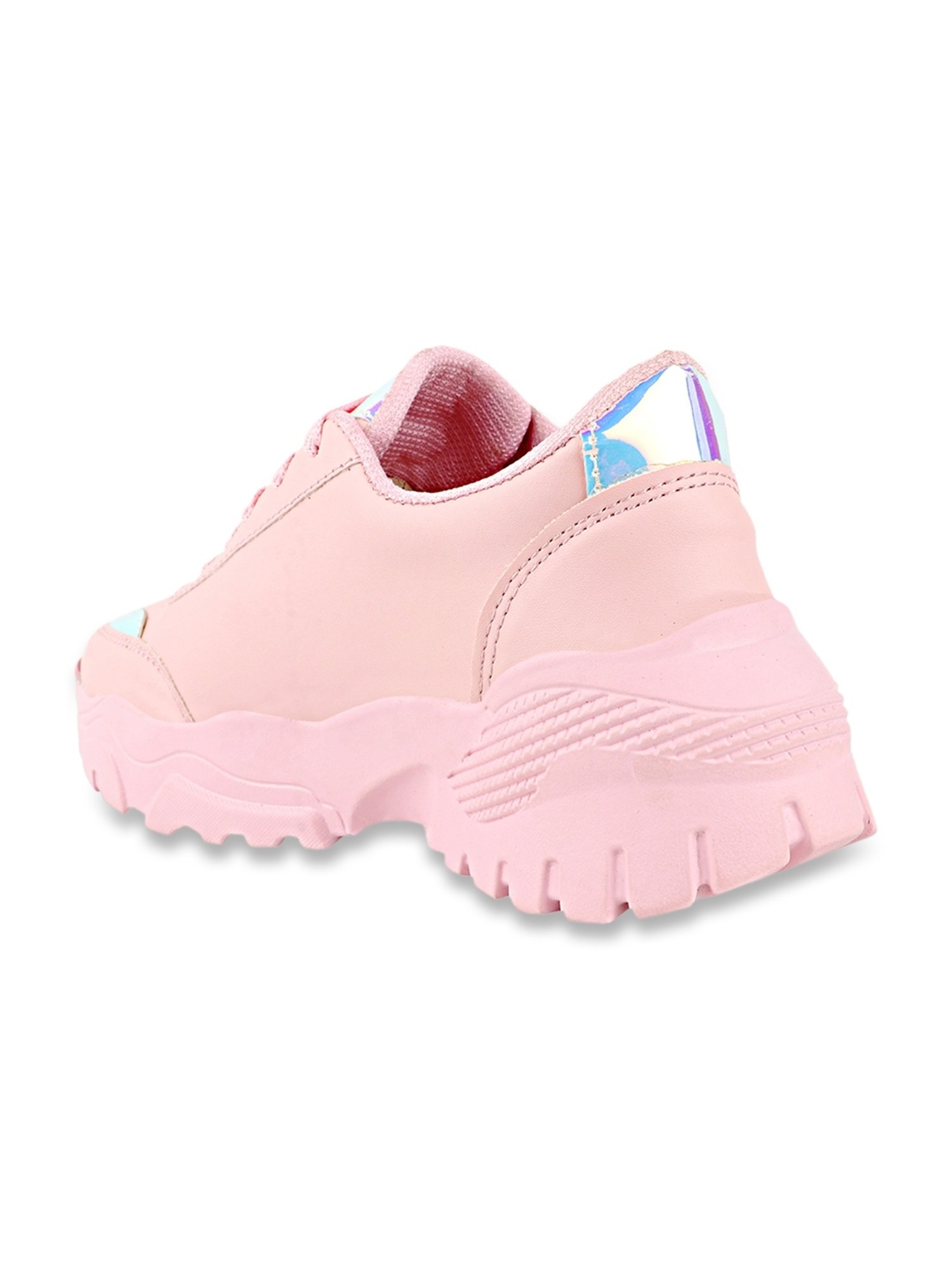 Shoetopia Women's Pink Sneakers