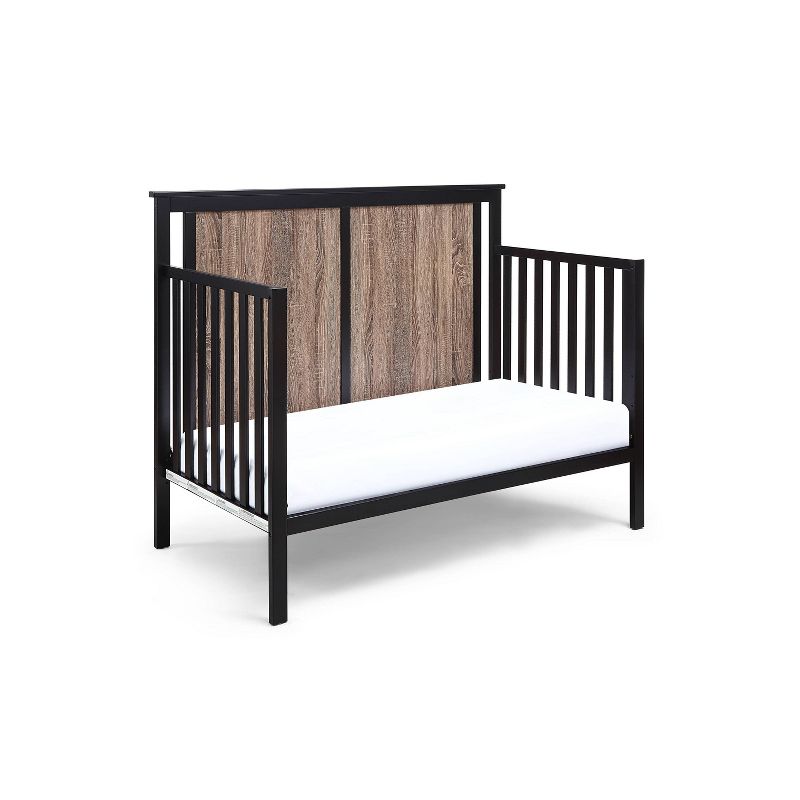 Suite Bebe Connelly Crib - Black/Vintage Walnut