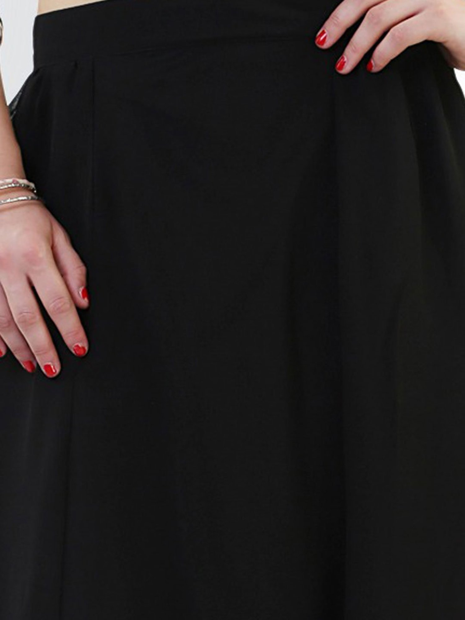 Belle Fille Black Maxi Skirt