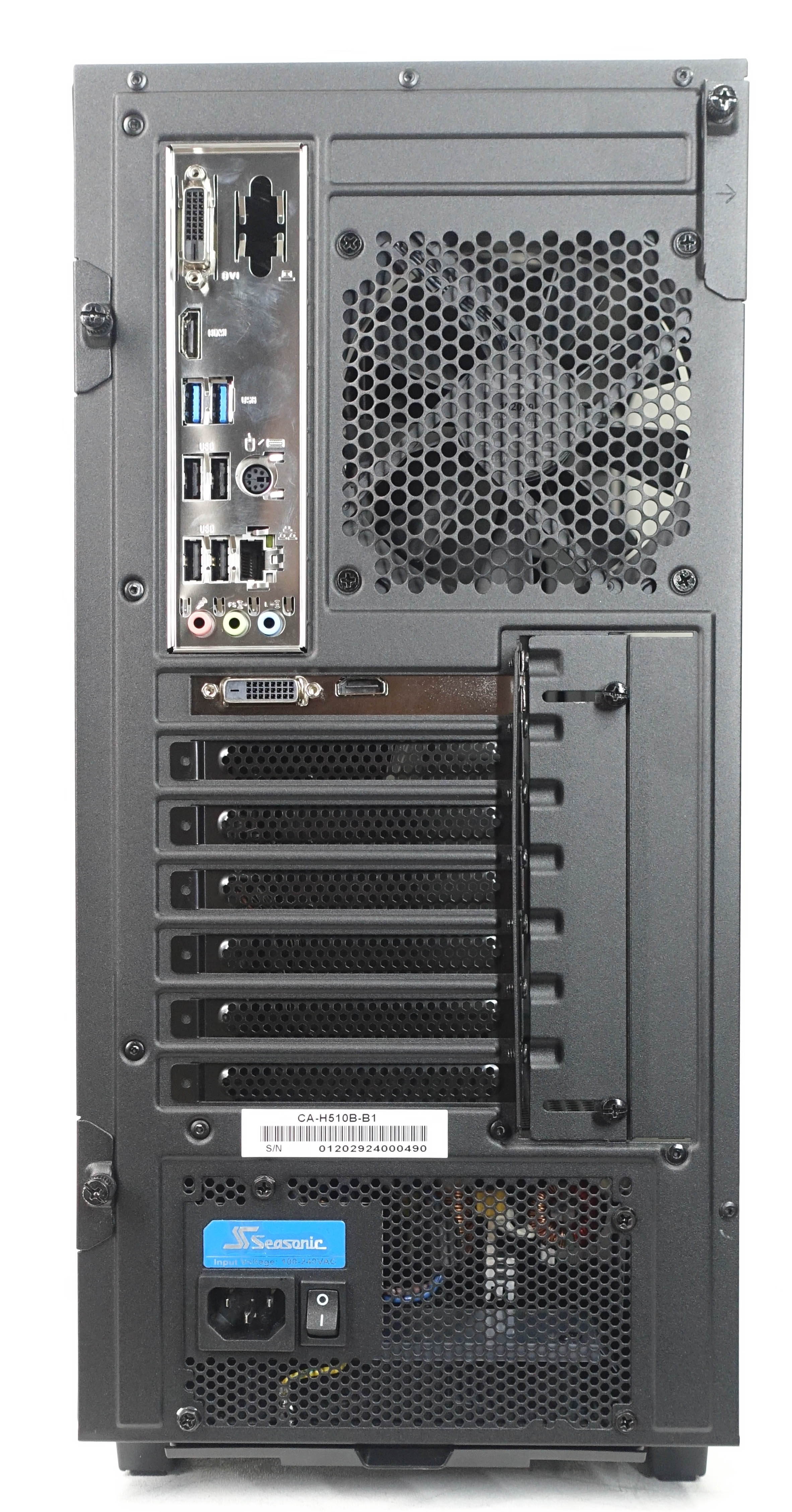 Custom Gaming Desktop PC - Intel i3-10100F 3.6GHz - 16GB DDR4 RAM - 240GB M.2 SSD (Solid State Drive) - 520w 80+ Bronze PSU - Wi-Fi