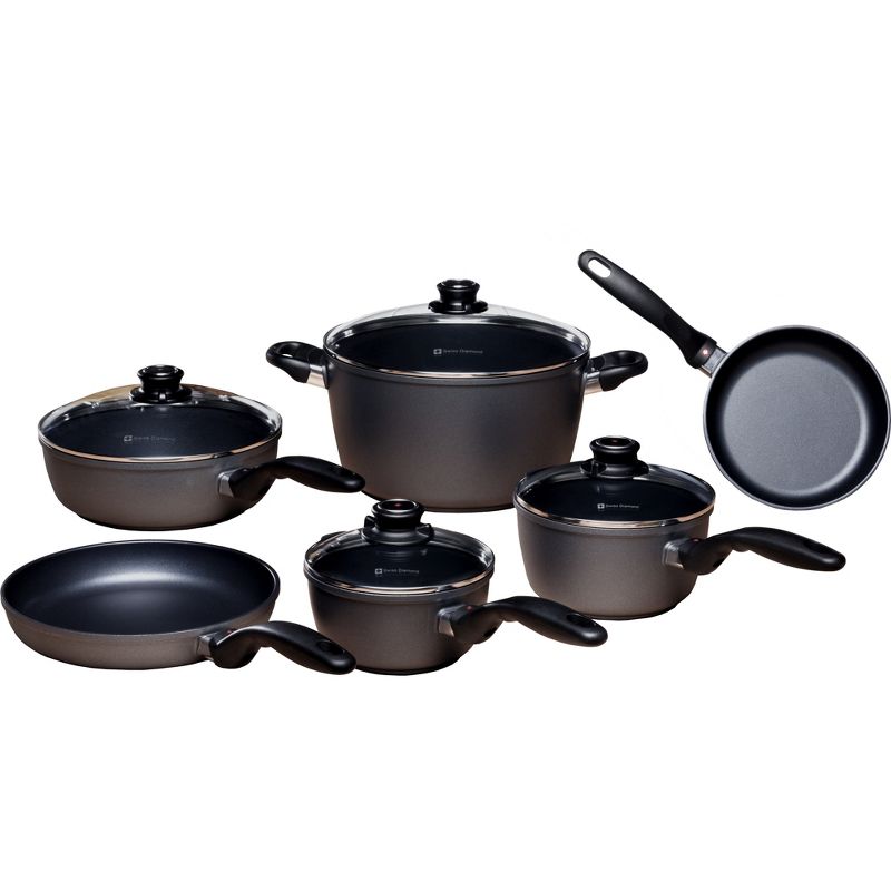 Swiss Diamond 10pc Ultimate Cookware Set