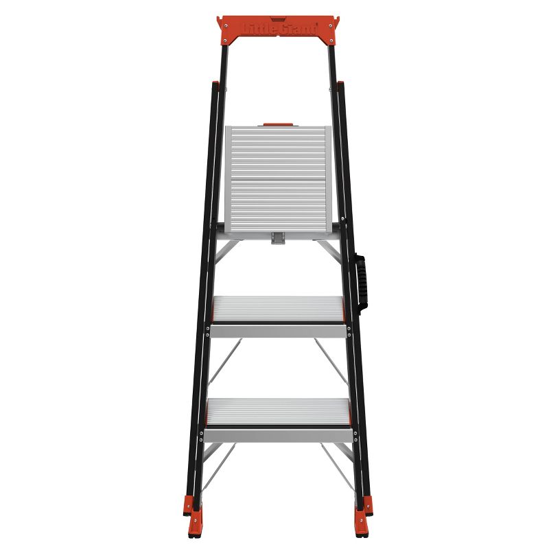 Little Giant Ladder Systems 5' ANSI Type IAA 375lb rated fiberglass Stepstool Gray