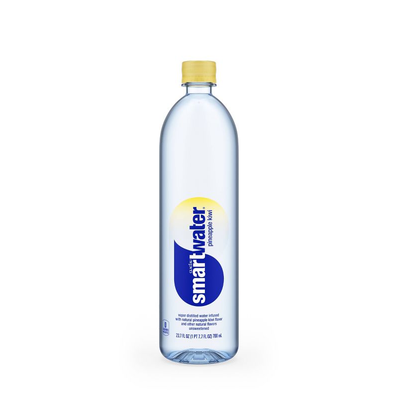 Smartwater Pineapple Kiwi Enhanced Water - 23.7 fl oz Water