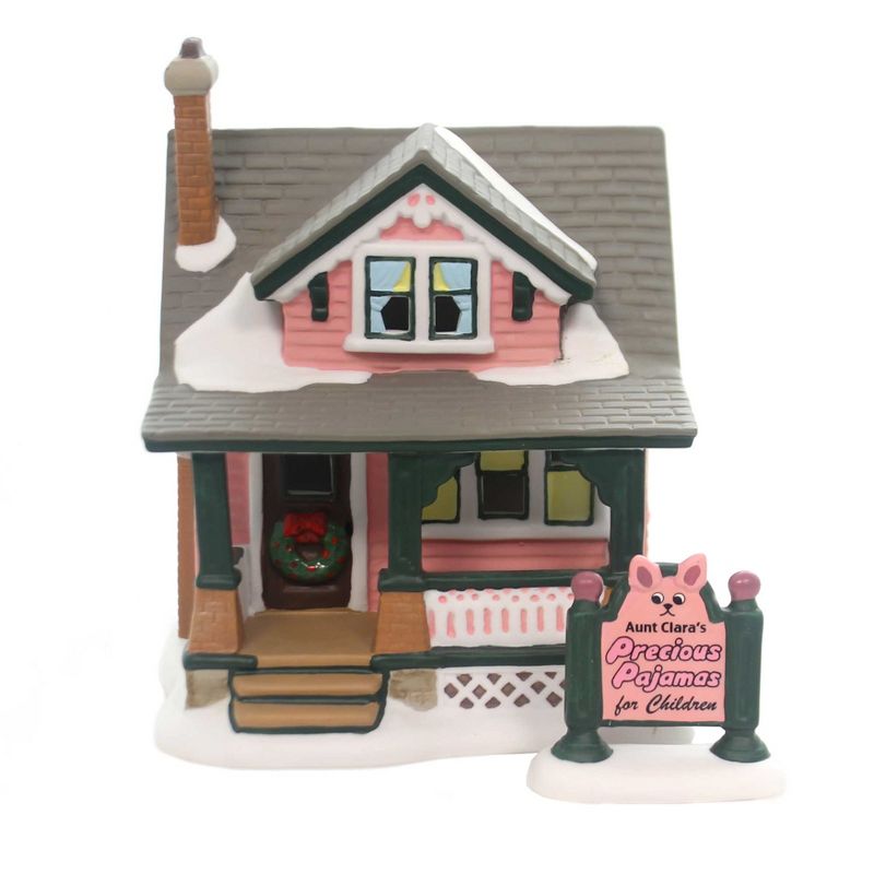 Department 56 House 6.5" Aunt Clara's House A Christmas Story  -  Decorative Figurines